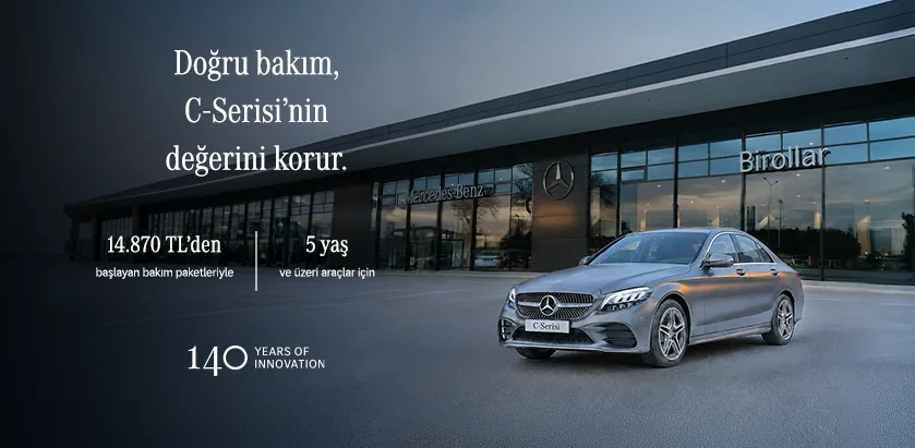 5 Yaş ve Üzeri 205 Kasa C-Serisi'ne Özel Bakım Paketi Kampanyası