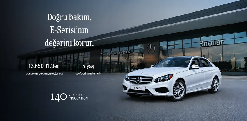 5 Yaş ve Üzeri E-Serisi 212 Kasa Araçlara Özel Bakım Paketi Kampanyası
