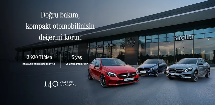 5 Yaş ve Üzeri Kompakt Sınıfa Özel Periyodik Bakım Paketi Kampanyası
