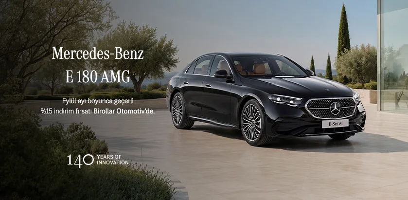 Mercedes-Benz E 180 AMG Kampanyası